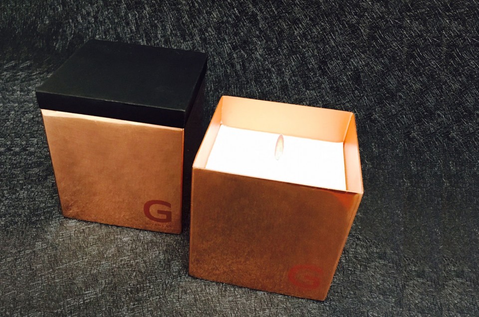 G GIVENCHY, Shanghai // Scented candle & copper